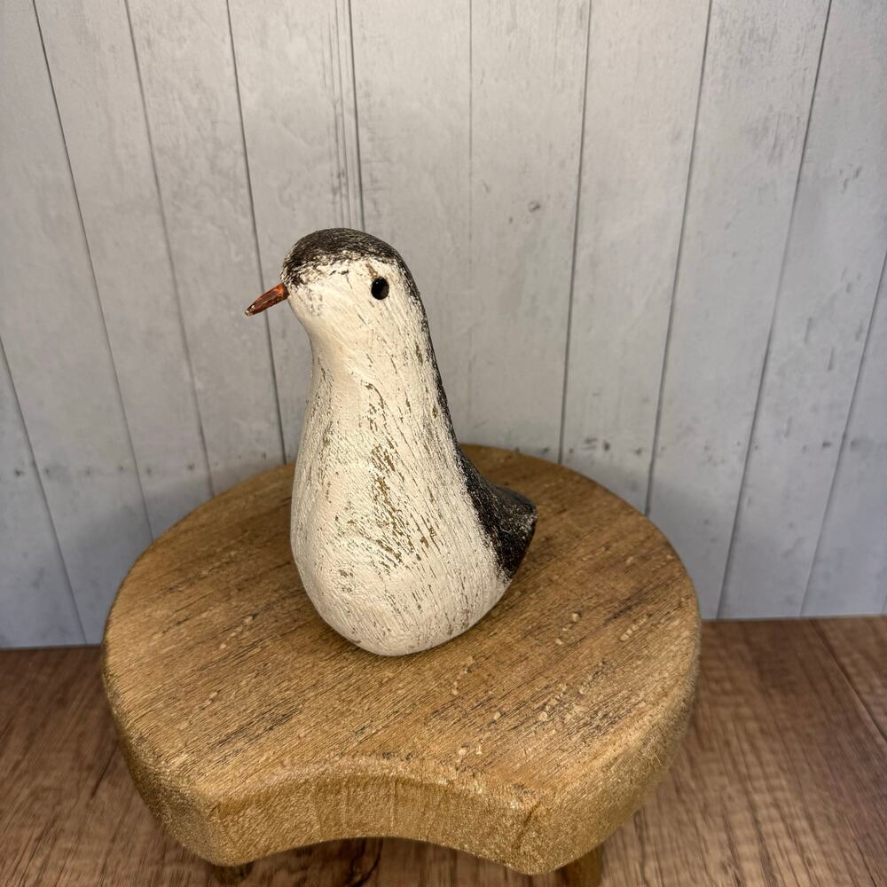 Wood Bird Sitter Derby Bird Home Decor Rustic Art Nature Lover Bird Lover NeW